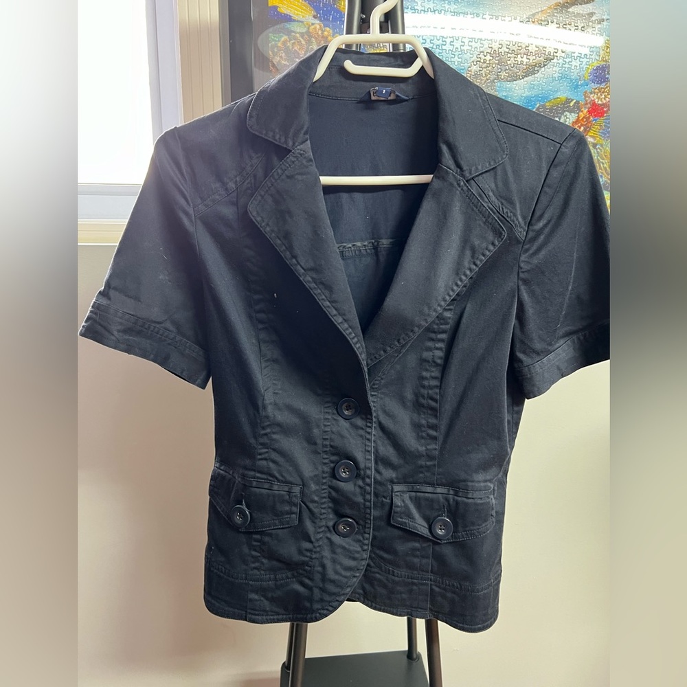 Veston femme bleu marin